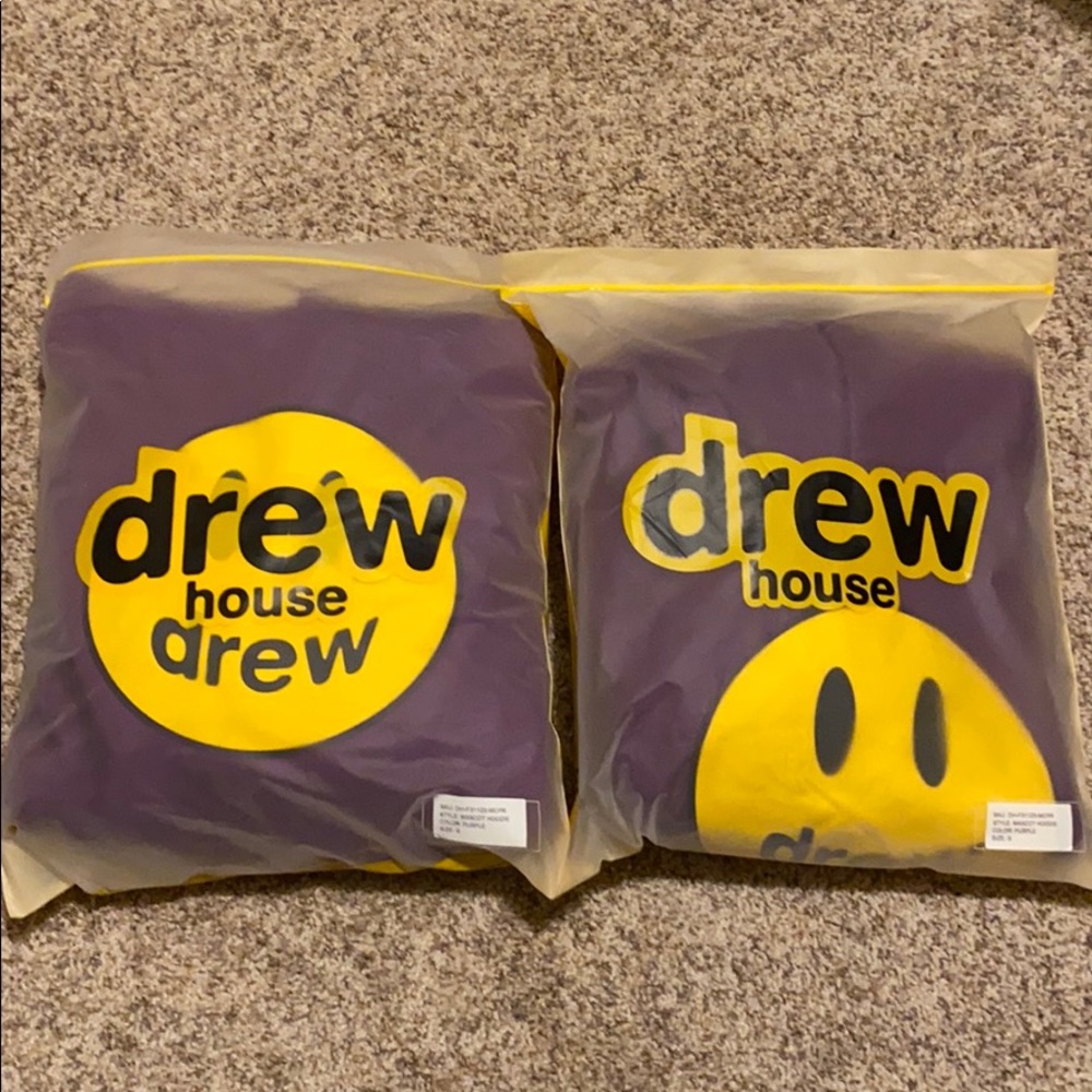 Purple Drew house Mascot hoodie